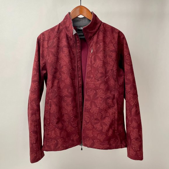 The North Face TNF APEX Softshell Jacket, Maroon, Size Large - Picture 8 of 11